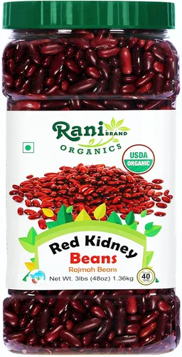Miniatura 11 de Rani Black Eyed Peas, Guisantes de Carita Secos (Lobhia) 400oz (25lbs) 11.36kg Caja a Granel ~ Completamente Natural Vegano Kosher Apto