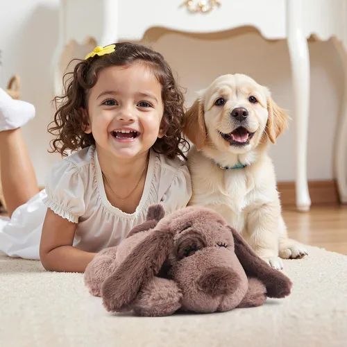 Miniatura 7 de BEVERLYSHARK Beverly Shark Juguete de latido del corazón para cachorros, ayuda para aliviar la ansiedad de los perros, juguete de entrenamiento