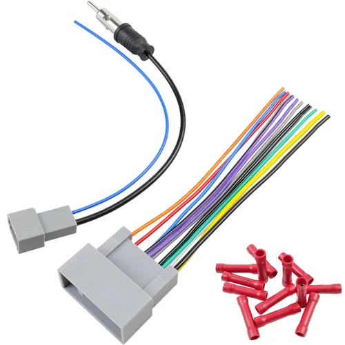Miniatura 10 de Adaptador de arnés de cableado de radio femenino, reemplazo del conector de arnés de cable estéreo para automóvil para Acura 2001-2005 y Honda