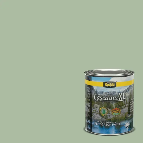 Miniatura 90 de Rodda Paint CASCADIA XL - Pintura satinada e imprimación para exteriores en uno, cuarto de galón, Aimee