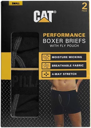 Miniatura 3 de Caterpillar - Calzoncillo de peso ligero transpirable con bolsa para moscas