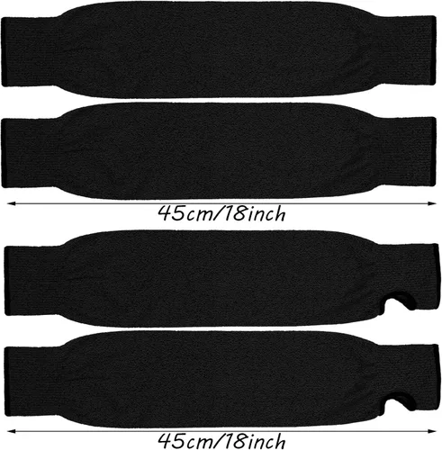 Miniatura 3 de 2 pares de mangas protectoras para brazos, mangas resistentes a los cortes, mangas de protección de brazos, protector de brazo