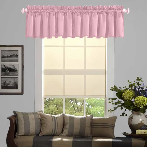 Miniatura 33 de Cortinas de cocina negras Ladity - 2 paneles de cortinas cortas opacas, 36 pulgadas, privacidad, niveles de café, cortinas de granja para ventana