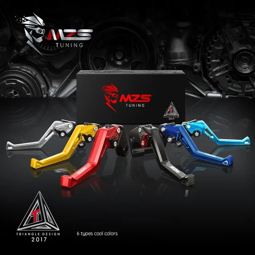 Miniatura 8 de MZS Palancas de freno y embrague de motocicleta negras cortas ajustables compatibles con Monster 797 821, Hypermotard/Hyperstrada 821 939, Negro