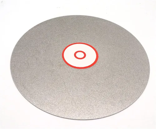 Miniatura 12 de Rueda plana de regazo 2500 Grit 6 pulgadas Diámetro exterior recubierto de diamante pulido pulido disco