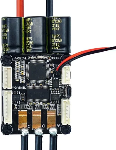 Flipsky Controlador de velocidad eléctrico para monopatín FSESC6.7 70A Base en ESC6.6 con disipador de calor anodizado de aluminio