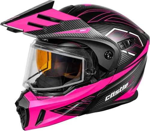 Miniatura 12 de Castle X CX950 V2 Fierce - Casco modular para nieve (negro mate/uva - XS)