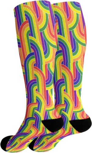 Miniatura 2 de devor Dress Socks Knee Socks Girl Mid Crew Sock Fashion lesbian gay gay Prides bi Prides Socks