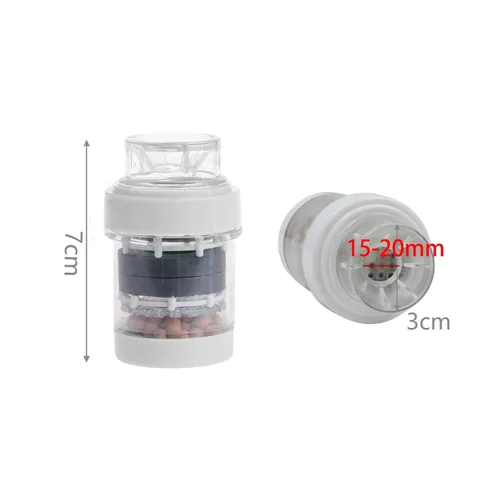 Miniatura 4 de Paquete de 3 filtros de agua para fregadero, filtro de grifo magnético, filtro de agua de grifo de cocina, filtro de purificación de agua de carbón