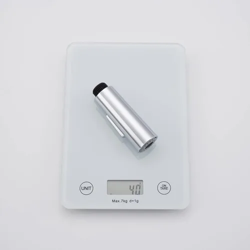 Miniatura 6 de Cabezal rociador desplegable para grifo de cocina, cabezal de repuesto de grifo de cocina de 2 funciones en forma de columna, 1.8 GPM G1/2