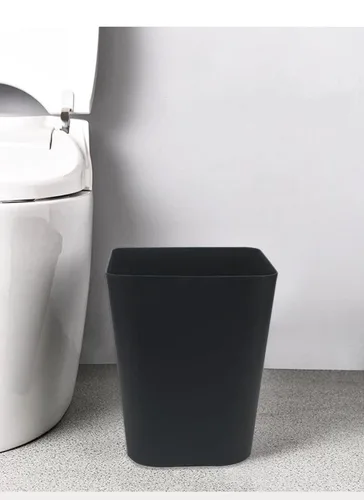 Miniatura 5 de Cubo de basura pequeño de 1.6 galones para baño, papelera para cocina, oficina, baño, paquete de 2 (1.6 galones (paquete de 2), color negro