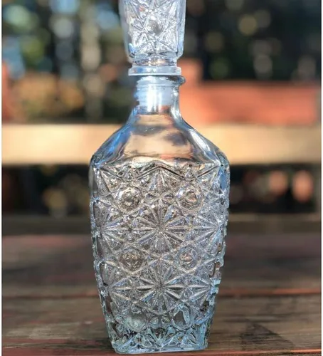 Miniatura 2 de Estudio Crystal Algarroba Whiskey/Vino Crystal Decanter