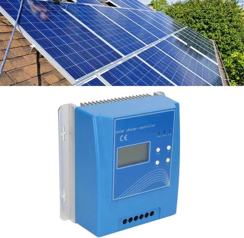 Miniatura 4 de Controlador de carga solar de 12 V 24 V 48 V MPPT 30A aleación de aluminio Shell alta eficiencia de conversión sistema de alumbrado público