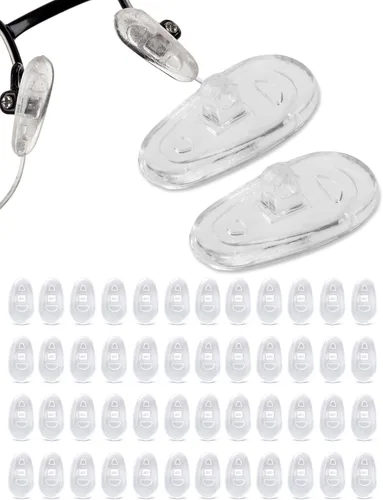 Miniatura 15 de SPORTS WORLD VISION Almohadillas para la nariz para gafas, almohadillas de nariz de silicona suave en forma de A de alta calidad para gafas 2 pairs