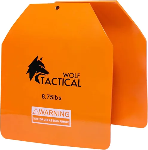 Miniatura 10 de WOLF TACTICAL Placas curvadas para chaleco de peso, pares de 5.75/8.75/14.5 libras, ajuste ergonómico contorneado, WOD, entrenamiento de fuerza
