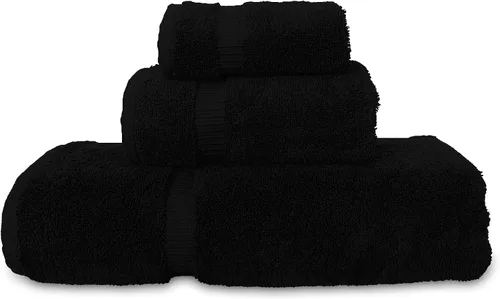 Miniatura 33 de Colección de calidad de hotel y spa, altamente absorbente y de secado rápido, 100% algodón turco, 750+ GSM, toallas ecológicas, toallas con borde