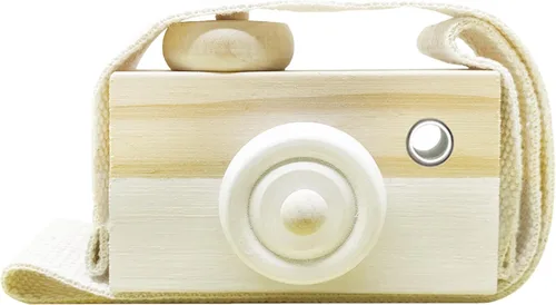Miniatura 11 de Juguetes de madera para bebés, mini cámara de juguete, lindo juguete mini para bebés y niños, accesorios para colgar en el cuello con fotografía