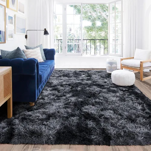 Miniatura 23 de Alfombras de Pasillo para Dormitorio 2x6 pies Alfombras de Pasillo para Pasillos Antideslizantes Suaves de Pelo Largo Alfombra de Cabecera, Alfombra