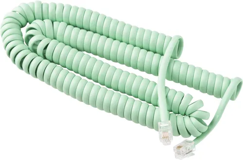 Miniatura 10 de iSoHo Phones: Cable de teléfono para teléfono fijo – sin problemas, cable de línea terrestre rizado para teléfono – fácil de usar + excelente Negro