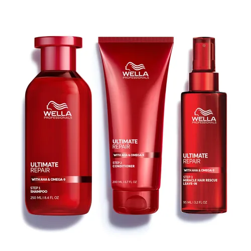 Miniatura 13 de Wella Professionals ULTIMATE REPAIR Shampoo,Conditioner and Miracle Hair Rescue Luxury Leave-In Treatment Bundle Repairs, Strengthens, & Moisturizes