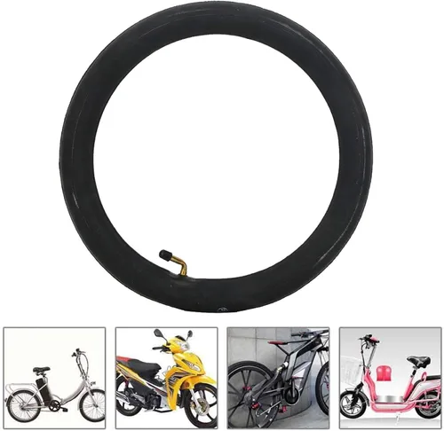 Miniatura 6 de Eboxer - Tubos interiores de repuesto de rueda de varios tamaños, compatibles con bicicleta eléctrica, motocicleta, tubo interior de goma de alta