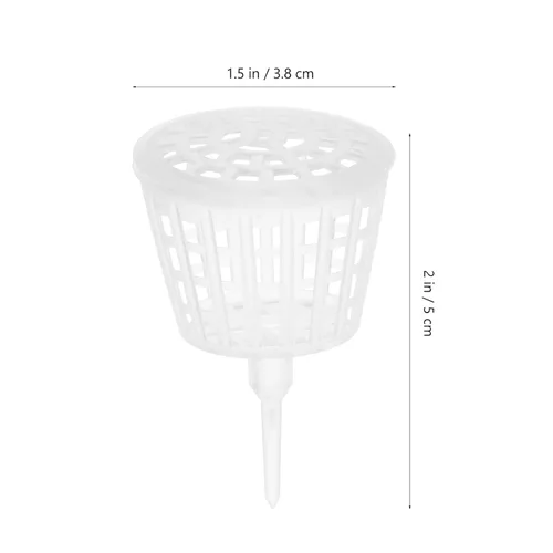 Miniatura 5 de Caja de fertilizante 30 unids Caja de fertilizante Soporte de fertilizante Bonsái Cesta de fertilizante de acero inoxidable Cesta de fertilización