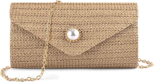Miniatura 11 de PACETAP Bolsos de mano con diamantes de imitación para mujer, bolsos de noche con purpurina brillante para fiesta de los años 20, boda, compromiso