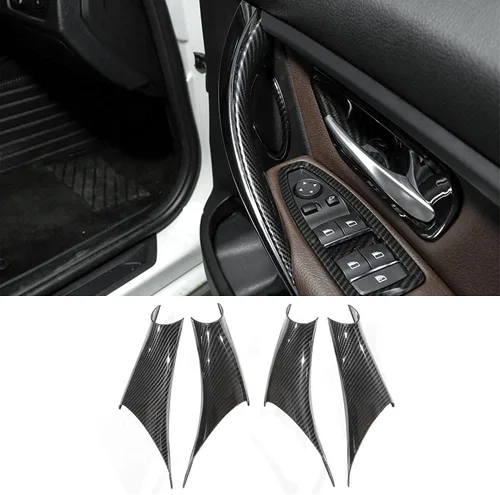 Miniatura 7 de Cubierta para manija de puerta de automóvil izquierda y derecha, Cubiertas Decorativas Protectoras para Manijas de Tirador Interior de Puerta