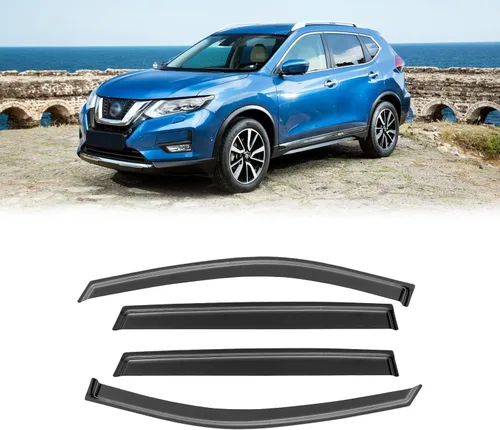 Miniatura 115 de Visera de ventana para Honda Civic 2022-2025, protectores de lluvia de canal exterior, escudos, deflector de ventilación, sombra, viento, humo