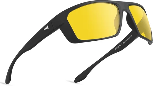 Miniatura 11 de KastKing IllumiLens Gafas de visión nocturna, gafas de conducción nocturna para hombres y mujeres, reducen el deslumbramiento y mejoran la visión