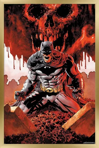 Miniatura 15 de Trends International DC Comics Batman - Póster de pared de Batman con huesos