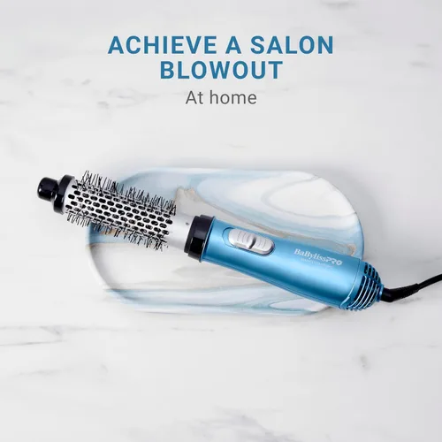 Miniatura 7 de BaBylissPRO Cepillo de aire caliente de cerdas suaves de 1 1/4" para peinar el cabello