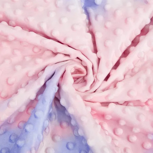 Miniatura 2 de Manta de satén sedoso para niñas con tela Minky de teñido anudado único con respaldo sedoso de seda suave de lujo para niños pequeños para dormir