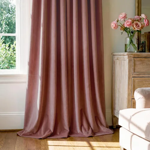 Miniatura 135 de StangH Cortinas de Terciopelo Verde Esmeralda de 96 Pulgadas - Cortinas Opacas de Terciopelo de Lujo Súper Suaves, Elegante Cobertura de Ventana