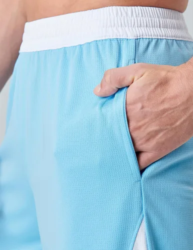 Miniatura 60 de Liberty Imports Paquete de 5 pantalones cortos de baloncesto atléticos de secado rápido para hombre, entrepierna de 9 pulgadas con bolsillos, ropa