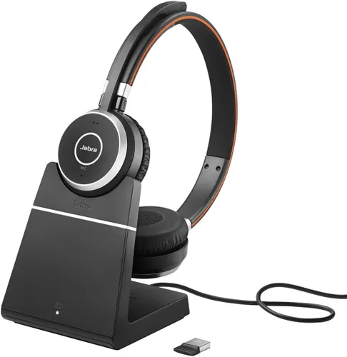 Miniatura 13 de Jabra Evolve 65 SE - Auriculares inalámbricos mono - Auriculares Bluetooth con micrófono de cancelación de ruido, batería de larga duración