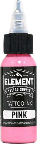 Miniatura 26 de Element Tattoo Supply Tinta de tatuaje blanca Pigmento opaco brillante de grado profesional Fórmula vegana resistente a la decoloración de flujo