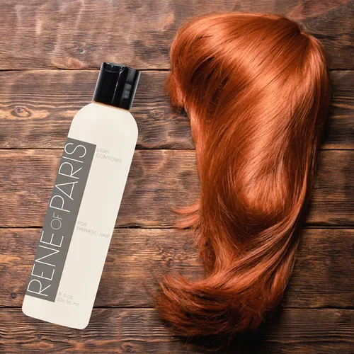 Miniatura 7 de Rene of Paris Acondicionador de cabello para pelucas sintéticas, extensiones de cabello y accesorios (8 oz)