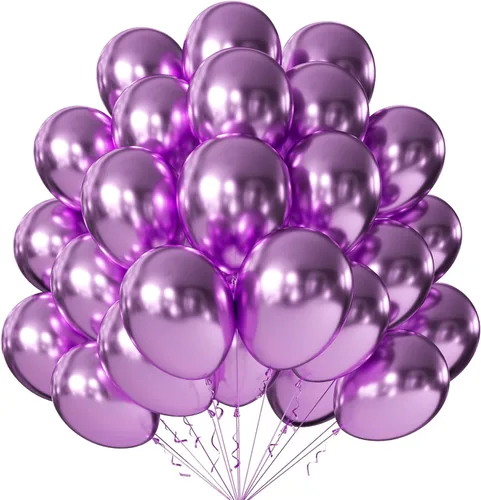 Miniatura 50 de KALOR Globos dorados champagne, 100 piezas de 5 pulgadas de globos mini de látex mate para arco de guirnalda de globos, decoración de cumpleaños