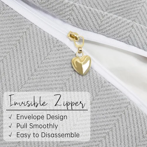 Miniatura 7 de ZWJD - Juego de 2 fundas de cojín decorativo de 20 x 20 pulgadas, de felpilla, con diseño elegante, suaves, para sofá, cama y decoración del hogar