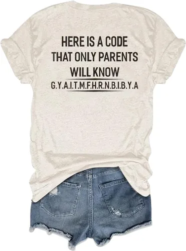 Miniatura 3 de Doble impresión mujeres código mamá verano casual béisbol manga corta camisetas tops mujeres blazers trabajo casual