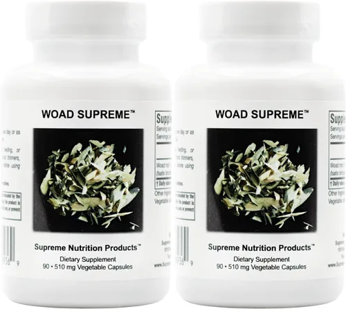 Miniatura 5 de Woad Supreme de Supreme Nutrition, 90 cápsulas, raíz de Isatis tinctoria en polvo, 1 botella