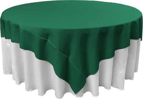 Miniatura 3 de LA Linen. Mantel cuadrado de popelina de poliéster