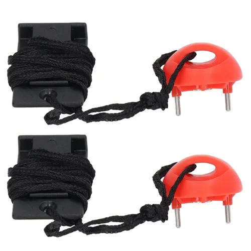 Llave de seguridad universal para caminadora, 2 unidades, compatible con Nordictrack, Proform, Weslo, Golds Gym, Healthrider y todas las cintas de