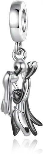 Miniatura 12 de Christmas Halloween Charm 925 Sterling Silver Openwork Bead for Charm Bracelets and Necklaces,Jewelry Gifts Women