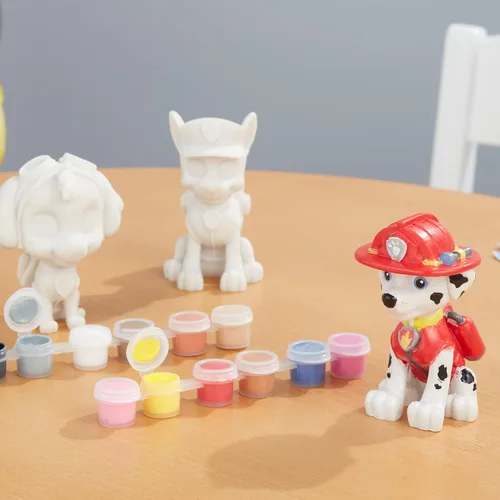 Miniatura 8 de Melissa & Doug - Juego de manualidades de la Patrulla Canina - 3 figuras para decorar tu propio cachorro