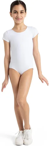 Miniatura 2 de Capezio Leotardo de manga corta para niñas - Chicas Blanco