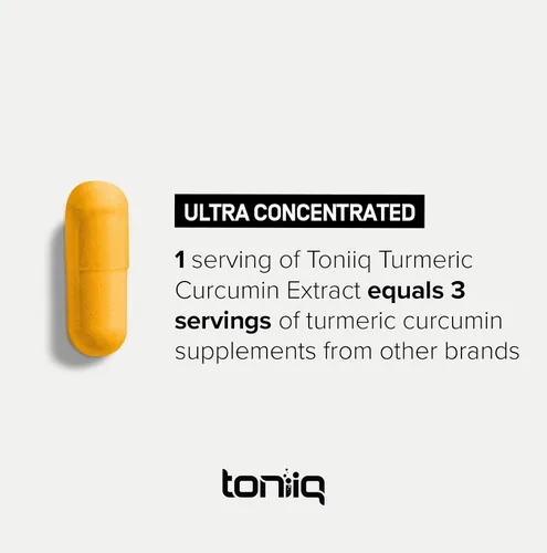 Miniatura 4 de Curcumina de cúrcuma - Extracto 60:1 de ultra alta potencia con 97% de curcuminoides - 1200 mg por porción - Pimienta negra y aceite MCT para una
