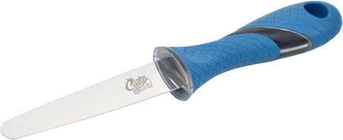 Miniatura 2 de Cuda 3 1/2" cuchillo de titanio unido Shucking, azul, (18182)