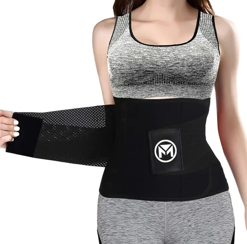 Moolida - Faja para modelar la cintura, perder peso y reducir tallas para mujer u hombre; faja para brindar soporte a la espalda durante el